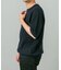 『WEB限定』変形カノコ半袖クルーネックニット