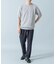 『WEB限定』変形カノコ半袖クルーネックニット