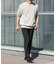 『WEB限定』変形カノコ半袖クルーネックニット