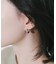 ステンレスプックリミニフープピアス