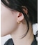 ステンレスプックリミニフープピアス