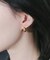 ステンレスプックリミニフープピアス