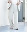 『UR TECH DRYLUXE』リネンライクワイドパンツ