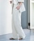 『UR TECH DRYLUXE』リネンライクワイドパンツ