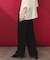 『UR TECH DRYLUXE』リネンライクワイドパンツ