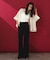 『UR TECH DRYLUXE』リネンライクワイドパンツ
