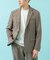LIFE STYLE TAILOR　メランジストレッチジャケット