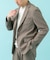 LIFE STYLE TAILOR　メランジストレッチジャケット