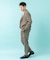 LIFE STYLE TAILOR　メランジストレッチジャケット