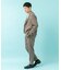 LIFE STYLE TAILOR　メランジストレッチジャケット