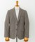 LIFE STYLE TAILOR　メランジストレッチジャケット