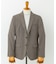 LIFE STYLE TAILOR　メランジストレッチジャケット