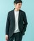 LIFE STYLE TAILOR　メランジストレッチジャケット