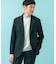 LIFE STYLE TAILOR　メランジストレッチジャケット