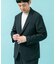 LIFE STYLE TAILOR　メランジストレッチジャケット