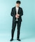LIFE STYLE TAILOR　メランジストレッチジャケット
