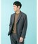 LIFE STYLE TAILOR　メランジストレッチジャケット