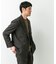 LIFE STYLE TAILOR　ウーリーノグレンチェックダブルジャケット