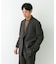 LIFE STYLE TAILOR　ウーリーノグレンチェックダブルジャケット