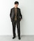 LIFE STYLE TAILOR　ウーリーノグレンチェックダブルジャケット