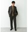 LIFE STYLE TAILOR　ウーリーノグレンチェックダブルジャケット