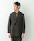 LIFE STYLE TAILOR　ウーリーノグレンチェックダブルジャケット