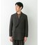 LIFE STYLE TAILOR　ウーリーノグレンチェックダブルジャケット