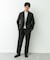 LIFE STYLE TAILOR　TRABESTストライプダブルジャケット