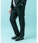 LIFE STYLE TAILOR　メランジストレッチパンツ
