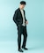 LIFE STYLE TAILOR　メランジストレッチパンツ