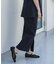 『UR TECH DRYLUXE』リネンライクスリットタイトスカート