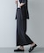 『UR TECH DRYLUXE』リネンライクスリットタイトスカート