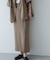 『UR TECH DRYLUXE』リネンライクスリットタイトスカート