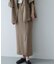 『UR TECH DRYLUXE』リネンライクスリットタイトスカート