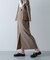 『UR TECH DRYLUXE』リネンライクスリットタイトスカート