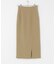 『UR TECH DRYLUXE』リネンライクスリットタイトスカート