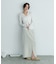 『UR TECH DRYLUXE』リネンライクスリットタイトスカート