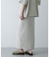 『UR TECH DRYLUXE』リネンライクスリットタイトスカート