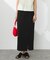『UR TECH DRYLUXE』リネンライクスリットタイトスカート