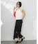 『UR TECH DRYLUXE』リネンライクスリットタイトスカート