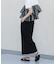 『UR TECH DRYLUXE』リネンライクスリットタイトスカート