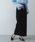 『UR TECH DRYLUXE』リネンライクスリットタイトスカート