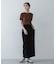 『UR TECH DRYLUXE』リネンライクスリットタイトスカート