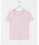 『一部WEB限定カラー』ラウンドネックリブTシャツ(半袖)