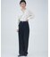 new basic　HIGH TWIST WOOL PANTS