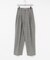 new basic　HIGH TWIST WOOL PANTS