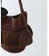 ワンハンドルフリルラメバッグ