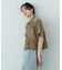 クロップドペプラムシャーリングシャツ