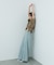 クロップドペプラムシャーリングシャツ