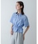 クロップドペプラムシャーリングシャツ